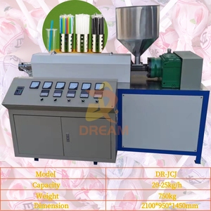 Otomatik plastik saman Pvc boru yapma makinesi plastik Filament ekstrüzyon makine ürün hattı geri dönüşüm için