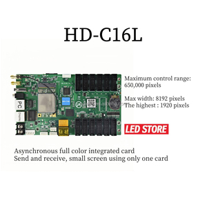 La scheda di invio asincrona del Display a LED a colori del sistema di controllo del Display a LED HD-C16L presenta un Display grafico di animazione - Product Image 4