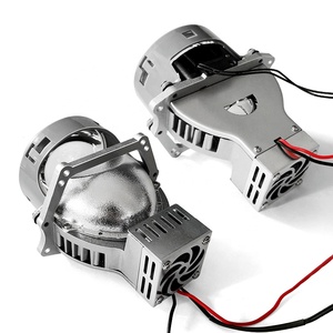 2023 Osram Chip ไฟโปรเจกเตอร์ Bi Led 60W 2.5 3.0นิ้ว,ไฟเลเซอร์เลนส์สองชั้นแบบเลนส์สองชั้นโคมไฟไฟหน้าสำหรับรถยนต์ - Product Image 1