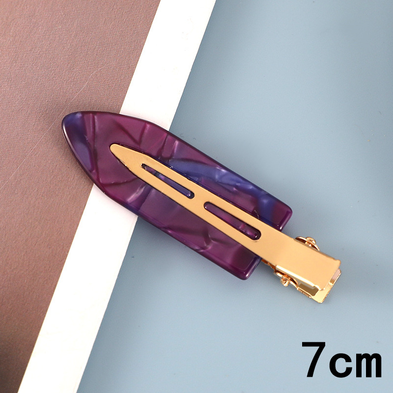 6 acetic acid 7cm seamless hair clip