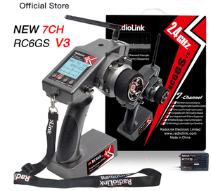 เรดิโอลิงค์ V3 RC6GS รีโมทคอนโทรลและตัวรับสัญญาณ7ช่อง600เมตรสำหรับโดรนบังคับแบบ DIY - Product Image 6