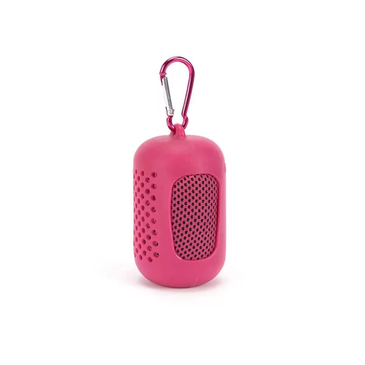 colorful Round silicone - rose red