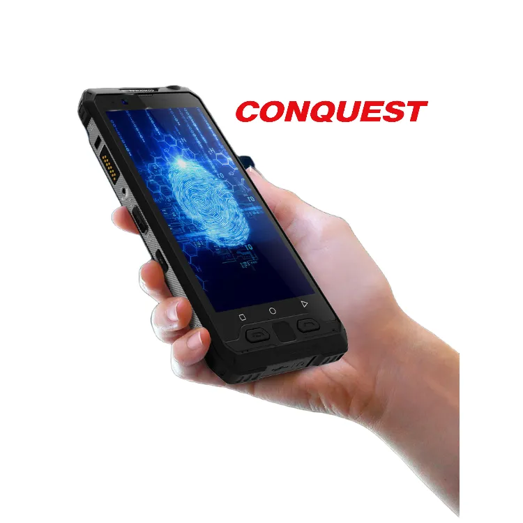Conquest S19 6 + 128GB Android 8.1 ip68 su geçirmez DMR walkie talkie ile sağlam cep telefonu PoC UHF VHF 4G sağlam cep telefonu