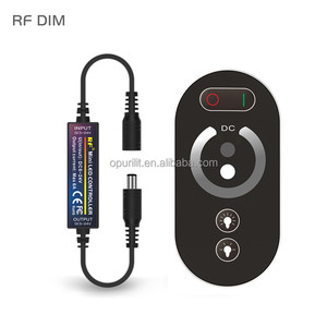 DC5V DC12 24V RF Wireless RF 6 tasti full touch RGB LED striscia di luce Controller PWM 72W 6A RGBW CCT LED Dimmer LED controller LED - Product Image 2