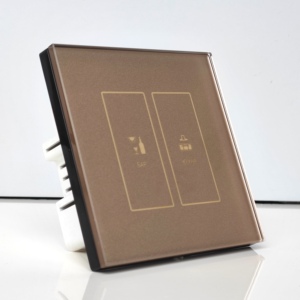 แก้วคริสตัลสีดำ1/2/3/4/5แก๊งไฟ LED ซอฟท์สัมผัสหน้าจอสวิทช์ไฟ - Product Image 6