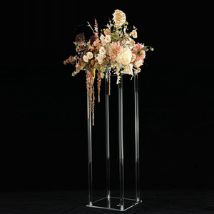 Dekorasyon çiçek Centerpiece düğün parti akrilik Centerpiece standı - Product Image 3
