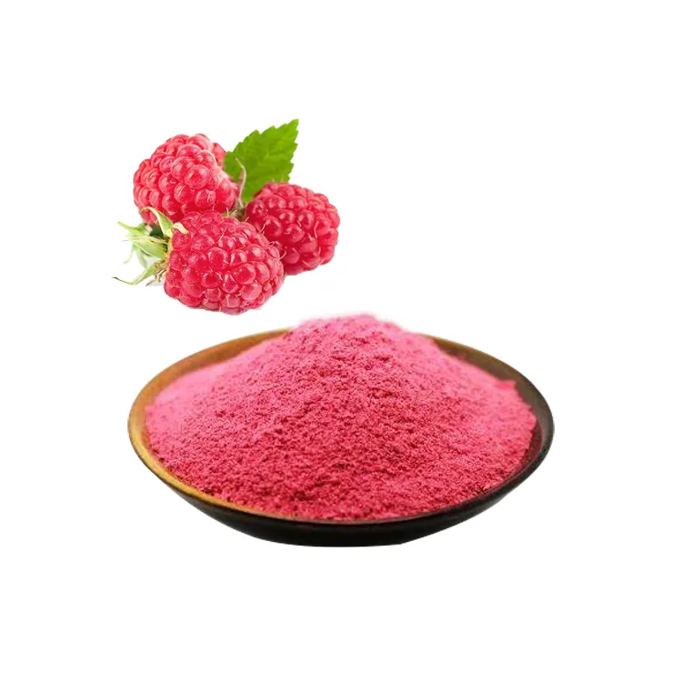 Bubuk benih ekstrak buah Raspberry merah