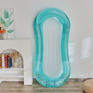 Buona qualità semplice stile personalizzato piscina galleggianti per il nuoto eco-friendly PVC gonfiabile in plastica flottante fila letto per la vendita - Product Image 6