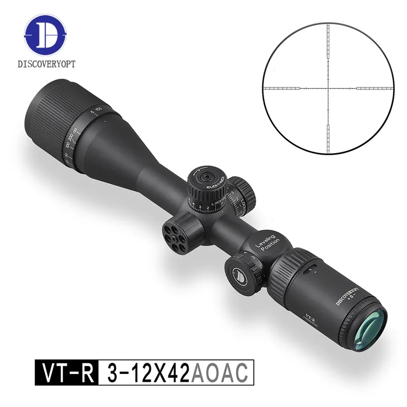 Discovery 3-12X42 SFP Escopo para Hunting Telescope Sight