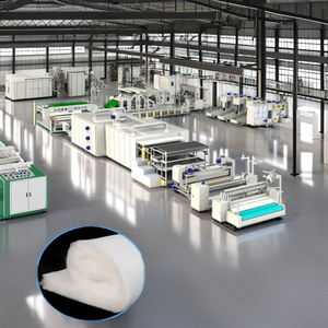 Linea non tessuta di produzione di ovatta morbida termosaldata per la linea di produzione di materiale di ovatta di vestiti trapuntati - Product Image 1