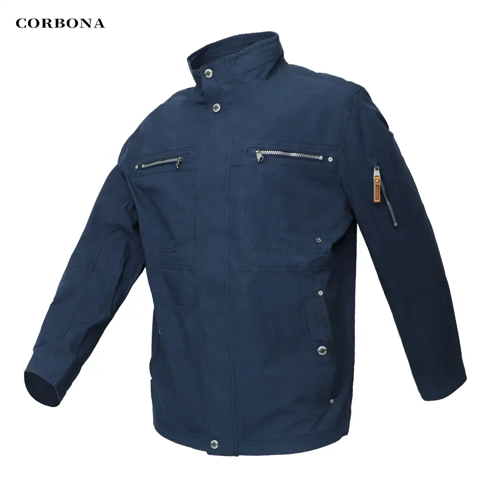 Corbona Nieuwe Herenjas Katoen Warm Windjack Herfstjas Dagelijkse Mode Outdoor Oversized Longsleeve Force Parka