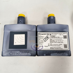 302-1032-001 <strong>Citronix</strong> 750ml MEK Plastic Plus Black <strong>Ink</strong> Original with RFID Tag for <strong>Citronix</strong> CIJ Inkjet Printer - Product Image 3