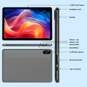 Venta Al por mayor10.1inch Android WiFi Tablet PC con teclado y pluma HD pantalla táctil Bloc de dibujo para la escuela de los niños usando - Product Image 4
