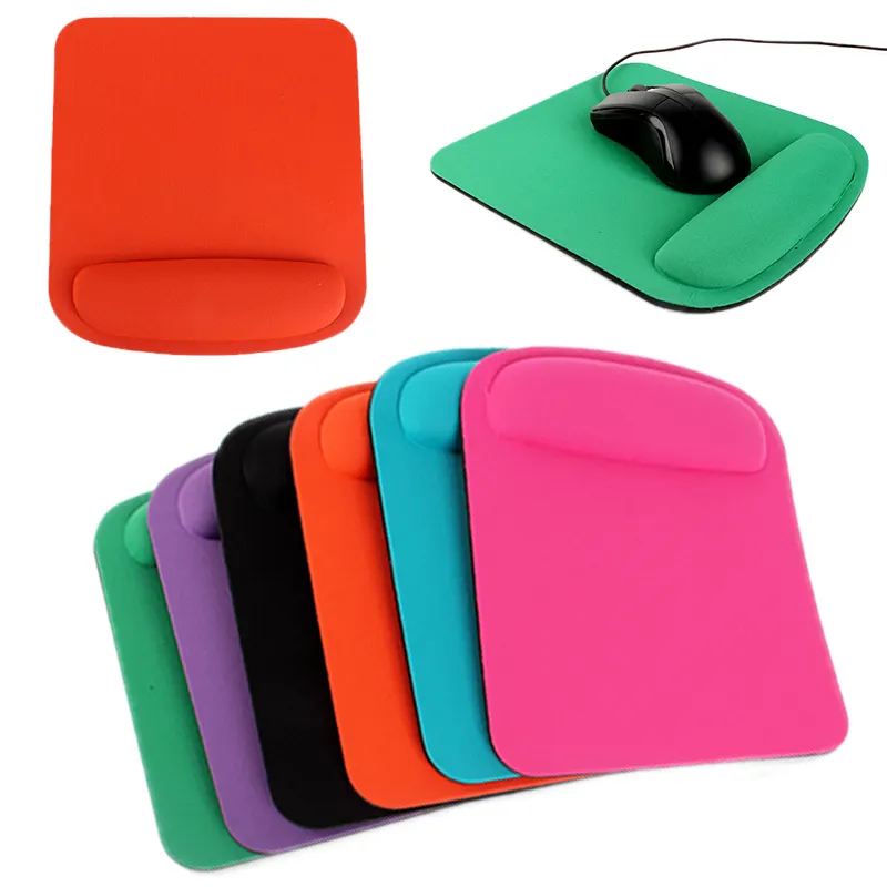 Rispettoso dell'ambiente EVA Bracciali Mouse Pad Giochi Per Computer Creativo di Colore Solido di Nuovo Tipo di Mouse Pad per il Computer Portatile Del PC Desktop