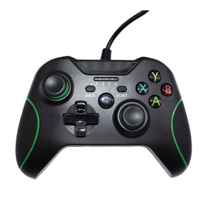 ตัวควบคุมเกมแบบมีสายสำหรับ Xbox One,จอยสติ๊กเกมแพดตัวควบคุมแบบสั่นคู่สำหรับ PC Xbox One คอนโซลจอยสติ๊ก - Product Image 5