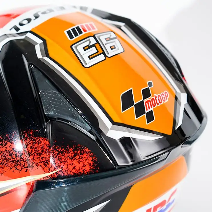ECE r22,06 helm sepeda motor pria dan wanita, empat musim balap wajah terbuka 3/4 detik kualitas tinggi