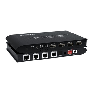 4K 2X6 HDMI Splitter Extender 2 entradas HDMI 2 salidas HDMI 4 UTP 100-120m Salida de extensión con control remoto IR