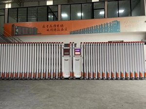 自动开启模式安全设计手动铝制车道可伸缩入口大门 - Product Image 4