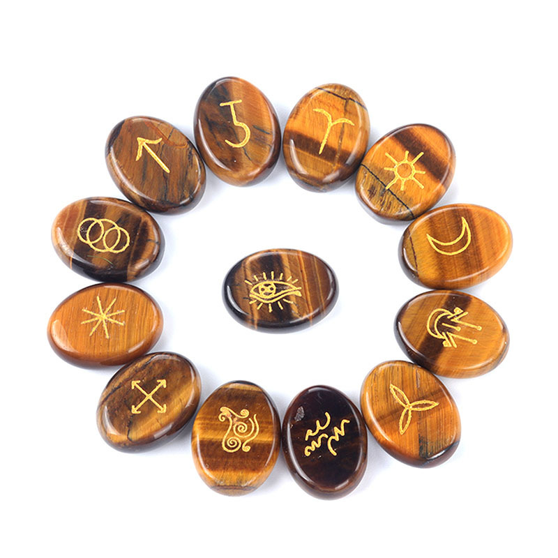 Oeil de Tigre Ovale 15x20x7mm