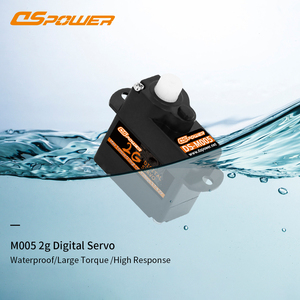 DSPOWER 2g mikro dijital çekirdeksiz Servo plastik dişli JR/JST fiş Mini servolar Rc helikopter uçak tekne araba modeli accessorc için - Product Image 2