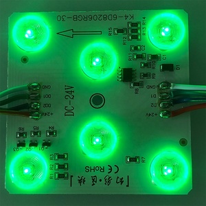Dream Color Running SPI Bearbeitbare RGBIC Programmier bare 24V adressierbare IC GS8206 RGB LED-Modul für Werbung Beleuchtungs box