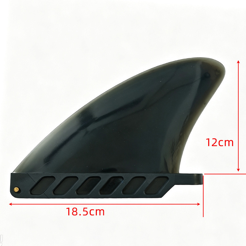 Volant souple en TPU de 4,6 pouces - noir