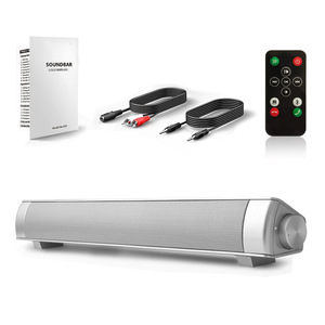 S08 Super Bass Soundbar Sistema de sonido Tira larga Computadora/TV Altavoz Bluetooth Control remoto Subwoofer inalámbrico HIFI de alta potencia - Product Image 3