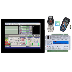 Kit completo de sistema de controlador CNC WiXHC Mach3, pantalla táctil de 15 pulgadas, ordenador Industrial y Mpg inalámbrico y tarjeta de movimiento del controlador - Product Image 1