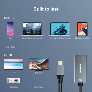 BENFEI USB C至HDMI适配器4K 60Hz [迅雷3/4兼容] 与iPhone 15 Pro/Max - Product Image 5