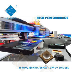 Kuvars cam paketi Smd yüksek güç Cob LED 385Nm modülü 365nm 3W Uv LED çip uv led çip yüksek güç - Product Image 2