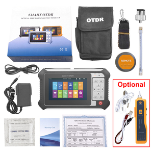SMART OTDR TM292D 1310/1550nm 26/24dB TM292F touch screen Handheld multi <strong>functions</strong> fiber optic tester Pon VFL Opm OTDR - Product Image 6