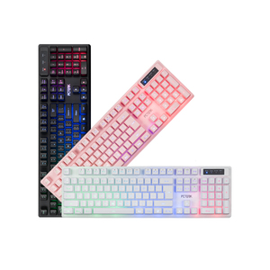 Handgelenks tütze Tastatur PC Computer Tastatur Metall Laptop Arabische Tastaturen Büro Hot Selling Wired USB Wasserdicht Schwarz Desktop - Product Image 2