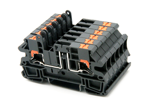 CE 1000V 32A Sn Plated Copper Alloy Push-in Screw <strong>Spring</strong> Cage <strong>Connection</strong> <strong>Terminal</strong> <strong>Block</strong> - Product Image 3