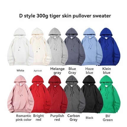 Sweat à capuche en coton de type D