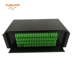 FTTH SC/FC/ST/LC 12~144FO Fiber Optic Terminal Box Optical Fiber <strong>Panel</strong> Drawer 24 Cores <strong>Patch</strong> <strong>Panel</strong> ODF for CATV <strong>Networks</strong>