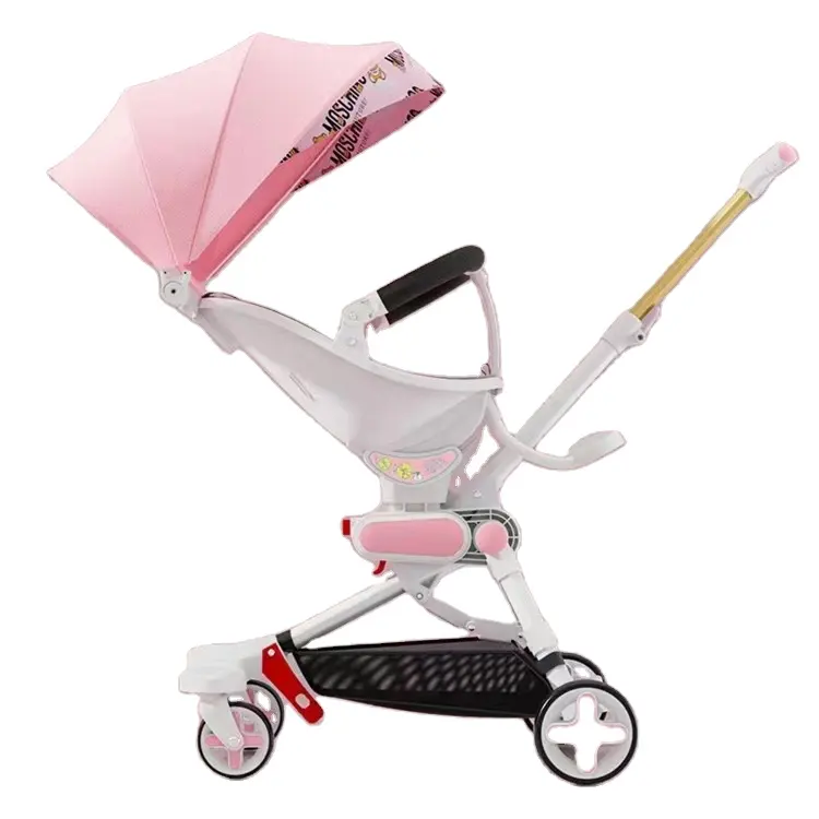Оптовая продажа, детская коляска с высоким ландшафтом, складная детская коляска