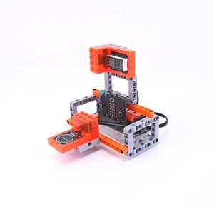 Micro Bit 4WD Mecanum Chassis Robot Education Kit nach und Hindernis vermeidung Car Science Kit für Microbit Controller Board - Product Image 3