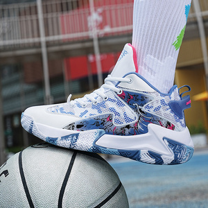 Kalite basketbol ayakkabıları kaymaz şok emici erkek ayakkabıları nefes hafif çalışan rahat ayakkabılar - Product Image 4