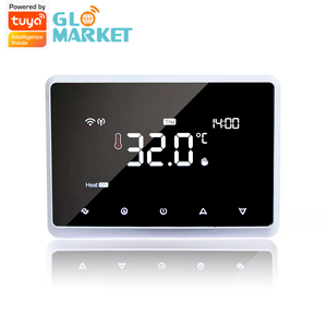 Glomarket-termostato inteligente con pantalla táctil LCD para calefacción de agua, controlador de temperatura eléctrico para suelo, Tuya, Wifi - Product Image 1