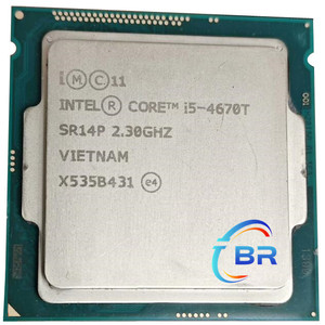 Intel Core I5 4670T Quad Core 2,3 GHz Socket LGA1150 CPU 45W Procesador - Product Image 1