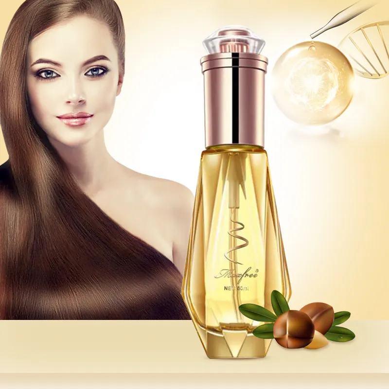 Private Label akzeptabel Low MOQ 100% Bio-Haar reparatur Essenz Arganöl Marokko Haars erum mit Keratin