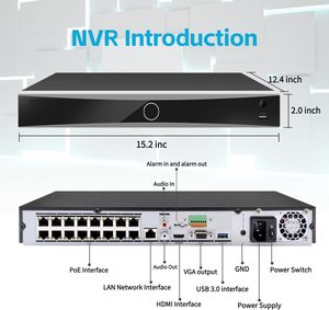 DS-7616NXI-K2 4K NVR网络录像机与HIK IP摄像机兼容的人/车辆检测 - Product Image 5