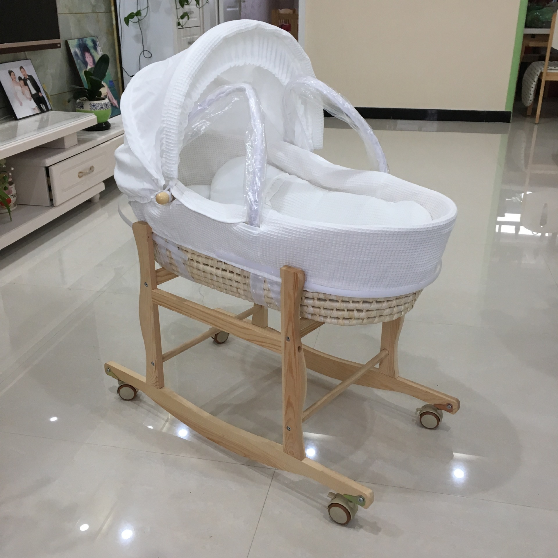 Dimensione Standard Imbottitura in Cotone con Bucce di Mais con Supporto