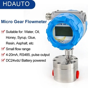 G1/2 Precision <strong>RS485</strong> Flowmeter for Freezing Liquid High Viscosity Micro Oval Gear <strong>Meter</strong> for Gas LCD for Glue Edible Oil Resin - Product Image 2
