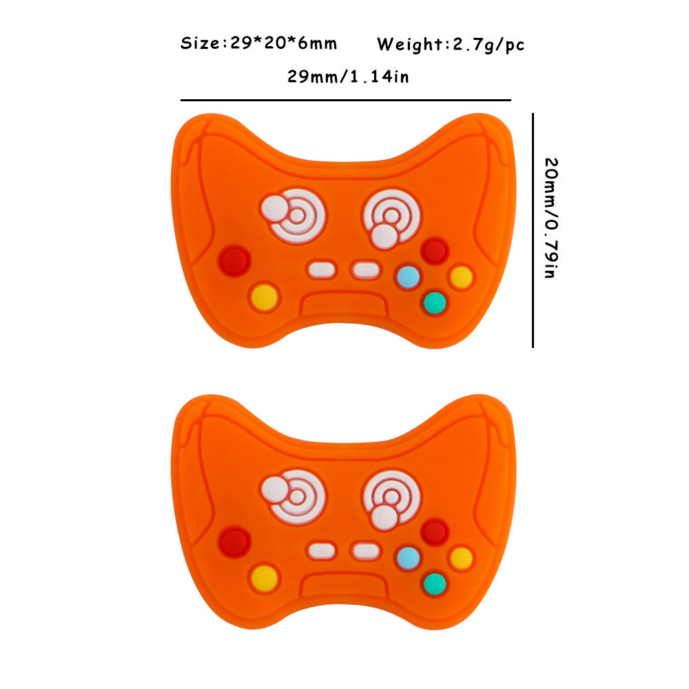 Gamepad Focal bead Orange SA195