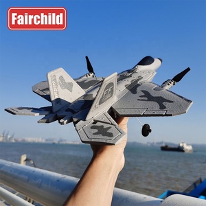 F22 avcı modeli uçak oyuncak 2.4G 4CH RC Fighter Jet Epp Rc planör - Product Image 6