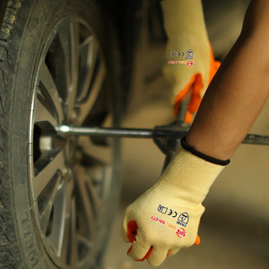 ถุงมือยางสำหรับทำงานในสวนเพื่อความปลอดภัยในการก่อสร้างทางการเกษตรหลากสี - Product Image 2