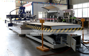 Router 3d per mobili 1325 macchina per intaglio del legno cnc con tavolo di scarico a carico automatico - Product Image 4