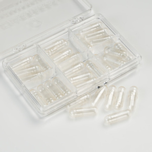 Klare transparente HPMC Gemüse leere Kapsel Schale Größe 00 0 Leere vegetarische Kapseln - Product Image 2