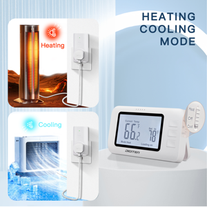 Kablosuz sıcaklık kontrol cihazı termostat - Product Image 2